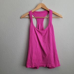 lululemon athletica Pink Racerback Tank Top
